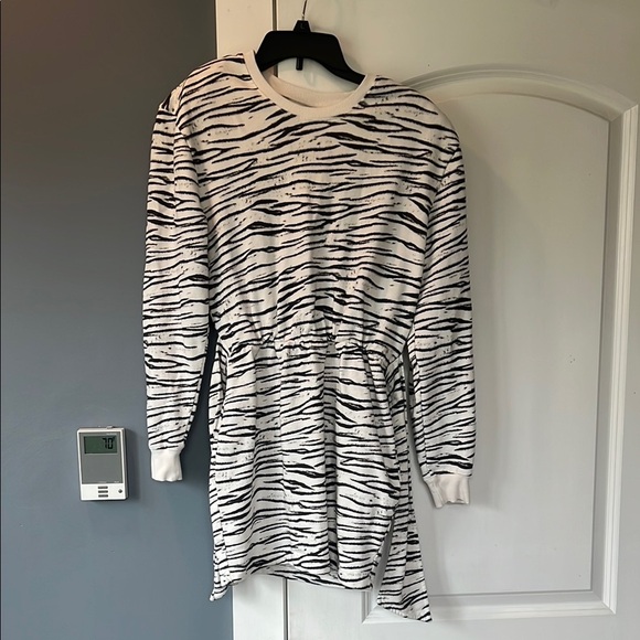 Saylor Rudie Zebra Print Dress - Picture 2 of 6